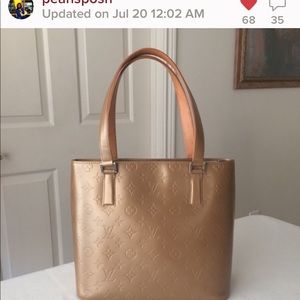 🎉HP🎉 LV Stockton monogram matte vernis handbag